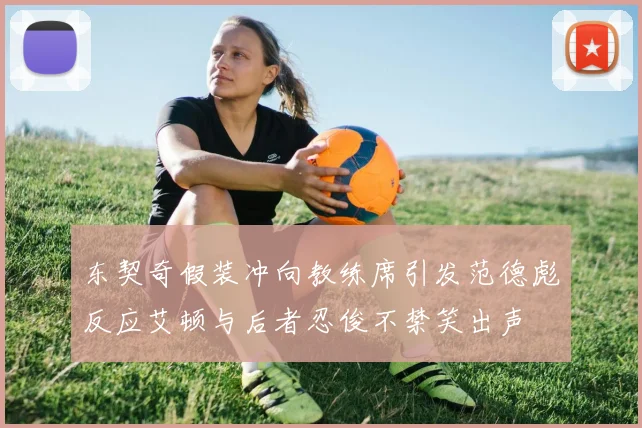 东契奇假装冲向教练席引发范德彪反应艾顿与后者忍俊不禁笑出声