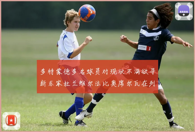 多特蒙德多名球员对现状不满欲寻新东家杜兰维尔法比奥席尔瓦在列
